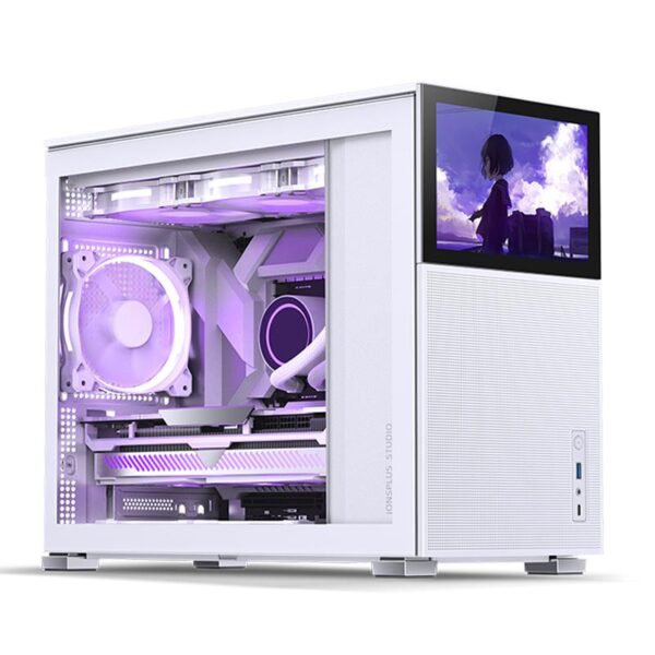 Carcasa Jonsbo D31 MESH Screen Micro-ATX Tempered Glass alb - D31 MESH WHITE SC
