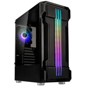 Carcasa Kolink Inspire K10 ARGB Mid-Tower Tempered Glass negru