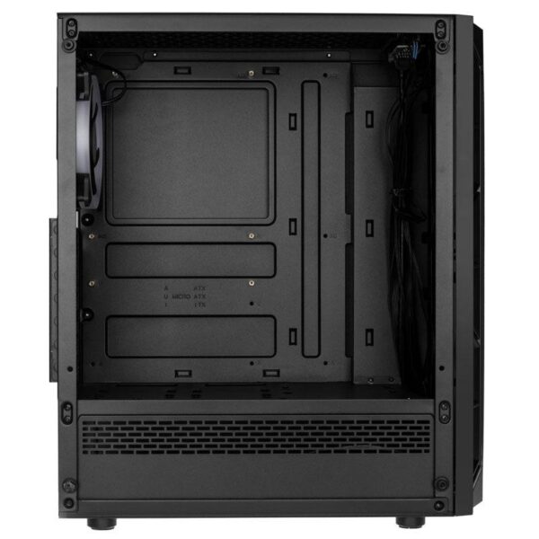 Carcasa Kolink Inspire K7 ARGB Mid-Tower negru, Preinstalled fans 1x