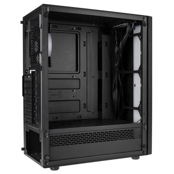 Carcasa Kolink Inspire K7 ARGB Mid-Tower negru, Preinstalled fans 1x