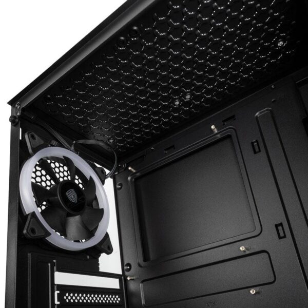 Carcasa Kolink Inspire K7 ARGB Mid-Tower negru, Preinstalled fans 1x