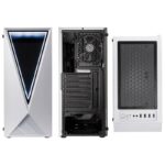 Carcasa Kolink VOID RGB Mid-Tower alb, Preinstalled fans 1x 120 mm - VOID WHITE