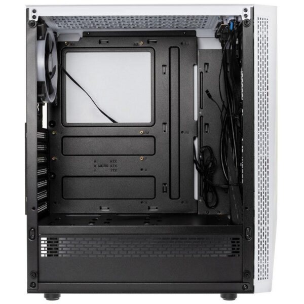 Carcasa Kolink VOID RGB Mid-Tower alb, Preinstalled fans 1x 120 mm - VOID WHITE