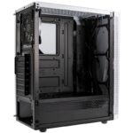 Carcasa Kolink VOID RGB Mid-Tower alb, Preinstalled fans 1x 120 mm - VOID WHITE