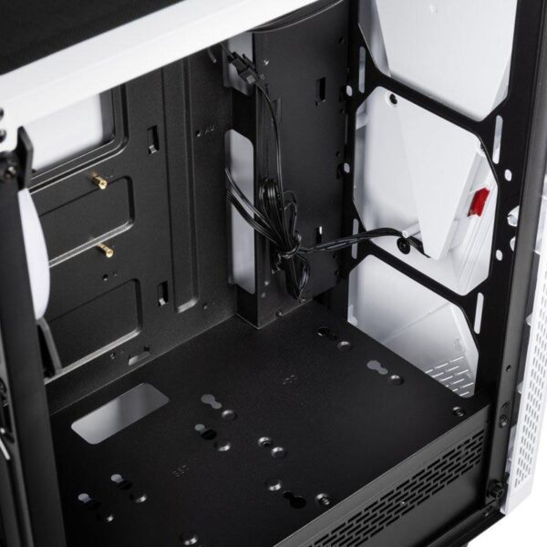 Carcasa Kolink VOID RGB Mid-Tower alb, Preinstalled fans 1x 120 mm - VOID WHITE