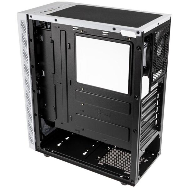 Carcasa Kolink VOID RGB Mid-Tower alb, Preinstalled fans 1x 120 mm - VOID WHITE
