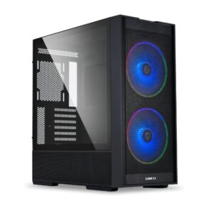 Carcasa LIAN LI LANCOOL 206 Mid Tower RGB NEGRU, Tempered Glass - LANCOOL 206RX