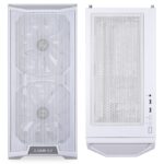 Carcasa Lian Li LANCOOL 215 Mid-Tower ARGB Tempered Glass alb - LANCOOL 215WHITE