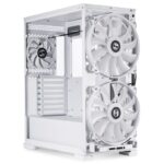 Carcasa Lian Li LANCOOL 215 Mid-Tower ARGB Tempered Glass alb - LANCOOL 215WHITE