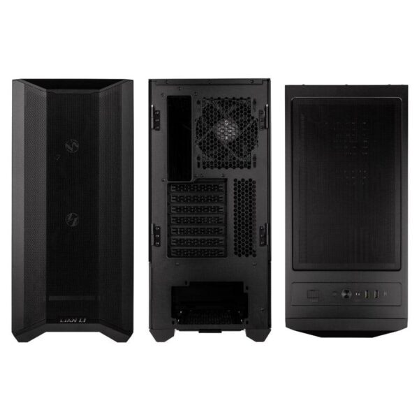 Carcasa Lian Li LANCOOL II Msh C P Mid-Tower Tempered Glass negru - LANCOOL II MESH C PERFORMANCE BLACK