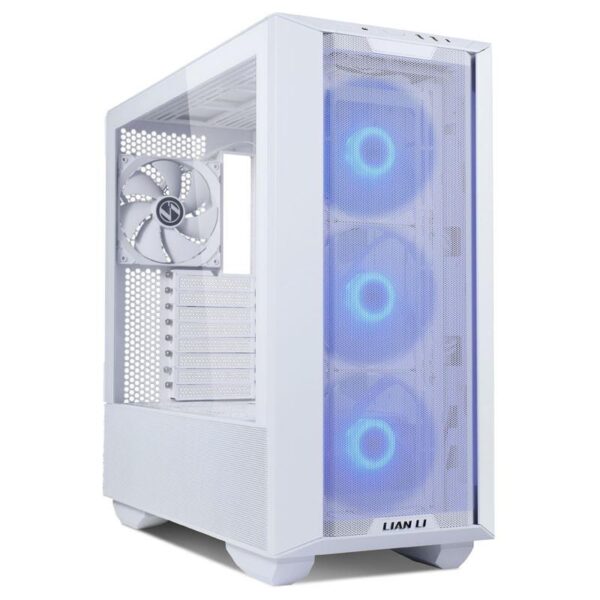 Carcasa Lian Li LANCOOL III E-ATX Mid-Tower RGB alb, PCI-Slots 8 - LANCOOL III RGB WHITE