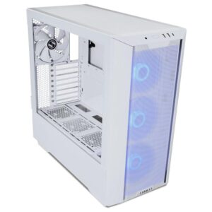Carcasa Lian Li LANCOOL III E-ATX Mid-Tower RGB alb, PCI-Slots 8 - LANCOOL III RGB WHITE