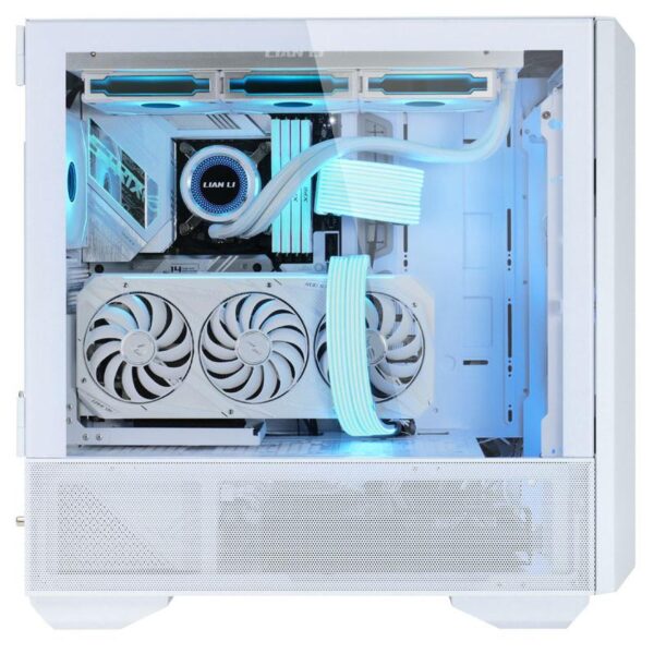 Carcasa Lian Li LANCOOL III E-ATX Mid-Tower RGB alb, PCI-Slots 8 - LANCOOL III RGB WHITE