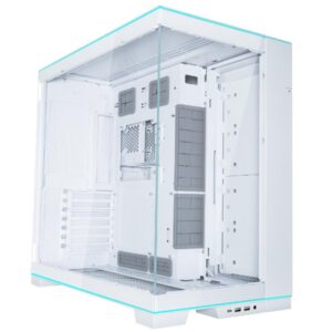 Carcasa LIAN LI O11 DYNAMIC EVO Mid Tower RGB ALB, Tempered Glass - O11DERGBW