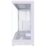 Carcasa LIAN LI VECTOR V100 RGB ALB, Tempered Glass - G99.V100RW.00