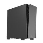Carcasa Montech AIR 1000 Silent, Mid-Tower negru, Preinstalled fans 1x
