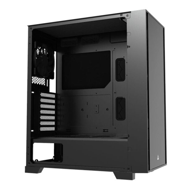 Carcasa Montech AIR 1000 Silent, Mid-Tower negru, Preinstalled fans 1x