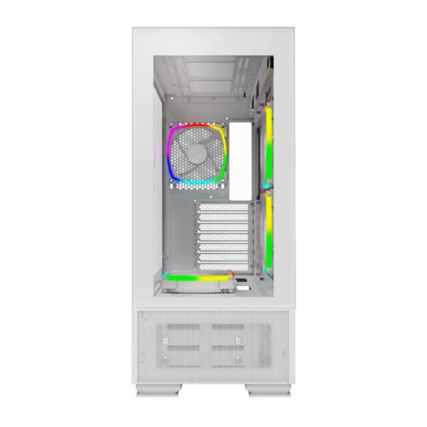 Carcasa Montech SKY TWO, Mid-Tower alb, Preinstalled fans 4x 120 mm - SKY TWO WH