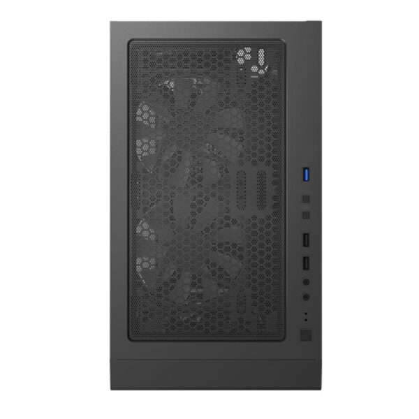 Carcasa Montech X3 Glass Mid-Tower RGB Tempered Glass negru - X3 GLASS BK