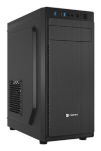 Carcasa NATEC ARACANTA Mid Tower NEGRU, Sloturi Expansiune 6 - NPC-2326