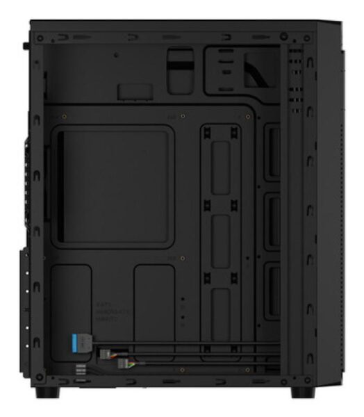 Carcasa NATEC ARACANTA Mid Tower NEGRU, Sloturi Expansiune 6 - NPC-2326