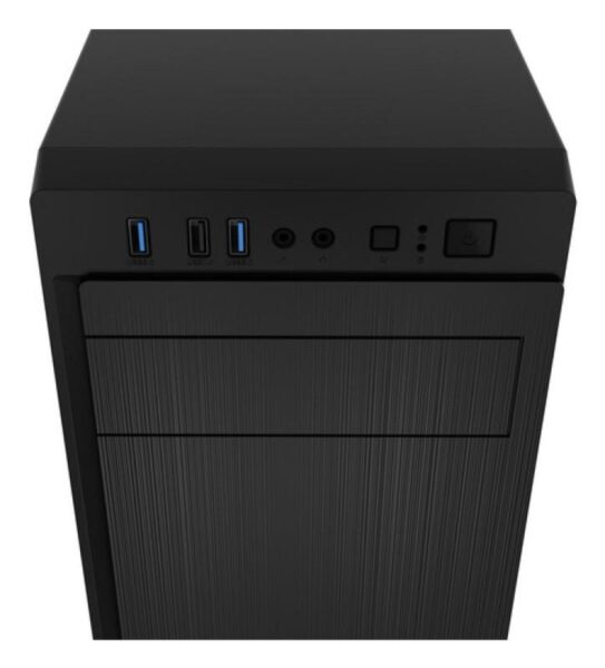 Carcasa NATEC ARACANTA Mid Tower NEGRU, Sloturi Expansiune 6 - NPC-2326