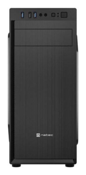 Carcasa NATEC ARACANTA Mid Tower NEGRU, Sloturi Expansiune 6 - NPC-2326