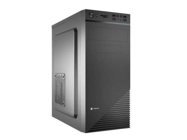 Carcasa NATEC CABASSU G2 Mid Tower NEGRU, Sloturi Expansiune 4 - NPC-2024