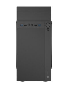 Carcasa NATEC HELIX Mini Tower NEGRU, Sloturi Expansiune 4 - NPC-2038