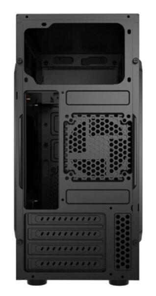 Carcasa NATEC HELIX Mini Tower NEGRU USB C, Sloturi Expansiune 4 - NPC-2171