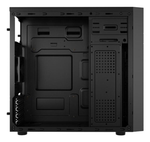 Carcasa NATEC HELIX Mini Tower NEGRU USB C, Sloturi Expansiune 4 - NPC-2171