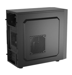 Carcasa NATEC HELIX Mini Tower NEGRU USB C, Sloturi Expansiune 4 - NPC-2171