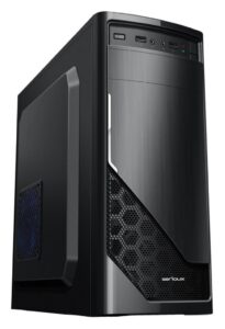 Carcasa PC Serioux BASIC, Sursa 450W, Middle Tower, ATX, black - SRXC-BASIC-450W