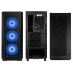 Carcasa PHANTEKS Eclipse G360A Mid-Tower Tempered Glass ARGB negru - PH-EC360ATG_DBK02