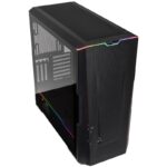 Carcasa PHANTEKS Eclipse G500A D-RGB Flss Mid-Tower, negru - PH-EC500GA_DBK01B