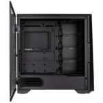 Carcasa PHANTEKS Eclipse G500A D-RGB Flss Mid-Tower, negru - PH-EC500GA_DBK01B