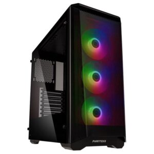 Carcasa PHANTEKS Eclipse P400A ARGB Md-Tower Tempered Glass negru - PH-EC400ATG_DBK01