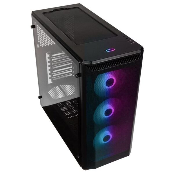 Carcasa PHANTEKS Eclipse P400A ARGB Md-Tower Tempered Glass negru - PH-EC400ATG_DBK01