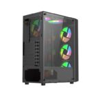 Carcasa PRO GAMING DUNE Mid Tower ARGB Negru