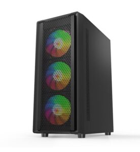 Carcasa PRO GAMING DUNE Mid Tower ARGB Negru