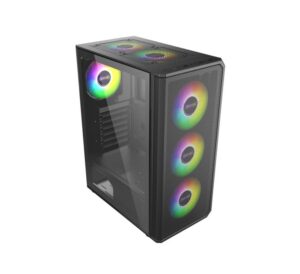 Carcasa PRO GAMING GHOST Mid Tower ARGB Negru