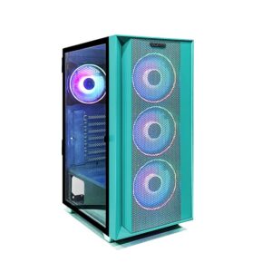 Carcasa PRO GAMING JUNGLE Mid Tower ARGB Cyan