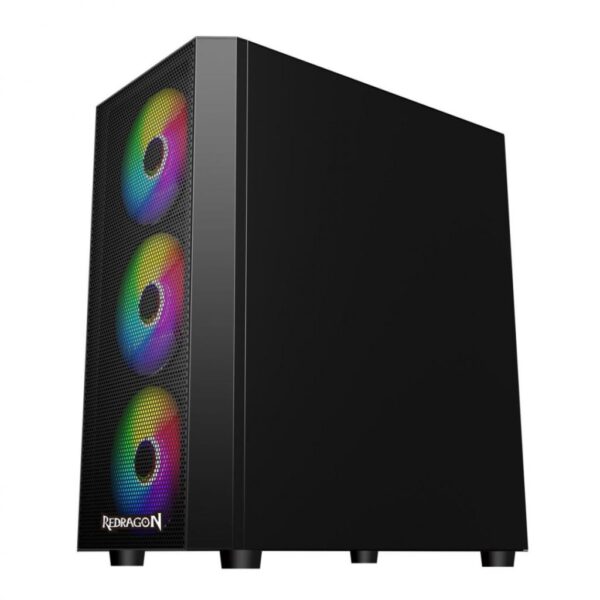 Carcasa Redragon SkyFire neagra, SECC Steel ATX Mid Tower - GC-XA216