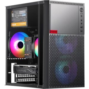 Carcasa Segotep Knight W3 neagra cu sursa de 500W - KNIGHT-W3