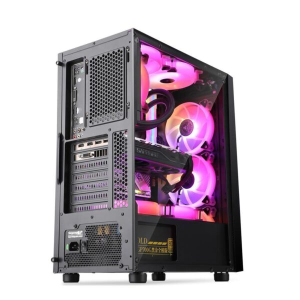 Carcasa Segotep Nova S6 neagra, SPCC Steel ATX Mid Tower - SG-NS6