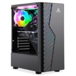 Carcasa Segotep Nova V1 neagra, SPCC Steel ATX Mid Tower - SG-NV1