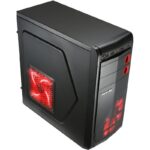 Carcasa Segotep Racing neagra, SPCC Steel ATX Mid Tower