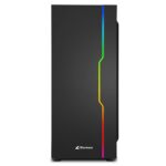 Carcasa Sharkoon RGB SLIDER, ATX, fara sursa, black - RGB SLIDER BK