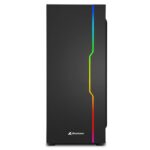 Carcasa Sharkoon RGB SLIDER, ATX, fara sursa, black - RGB SLIDER BK