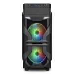 Carcasa Sharkoon VG7-W ATX, fara sursa, RGB - VG7-W RGB